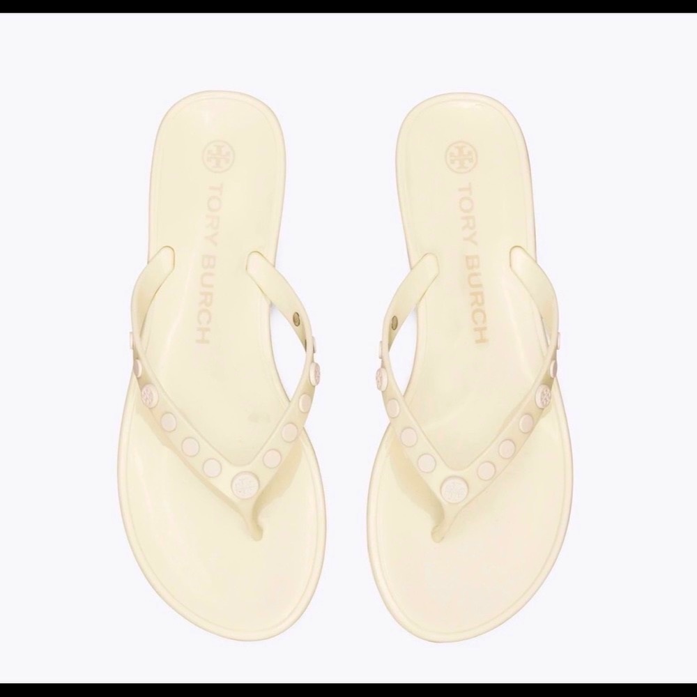 Tory Burch studded jelly